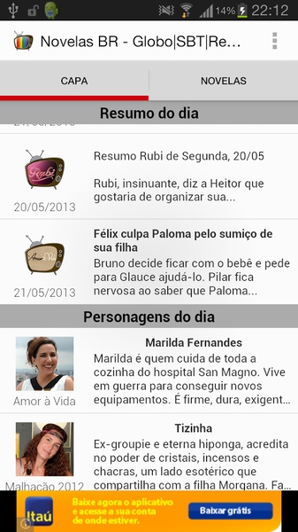 Novelas BR - Globo|SBT|Record - Preview 7
