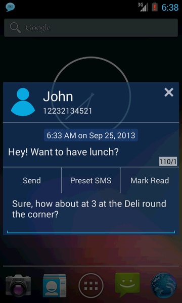 Messaging popup settings - Preview 5