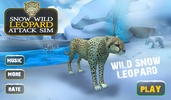 Snow Wild Leopard Attack Sim screenshot 4