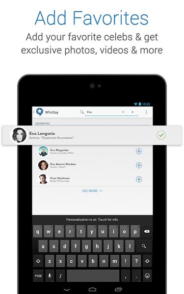 WhoSay - Preview 8