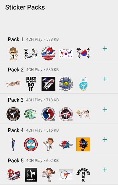 Taekwondo Stickers - Preview 4