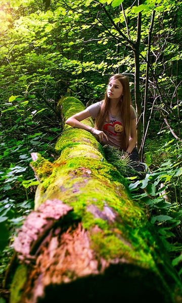 Cute Forest Girl Wallpapers - Preview 9