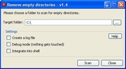 Remove Empty Directories screenshot 3