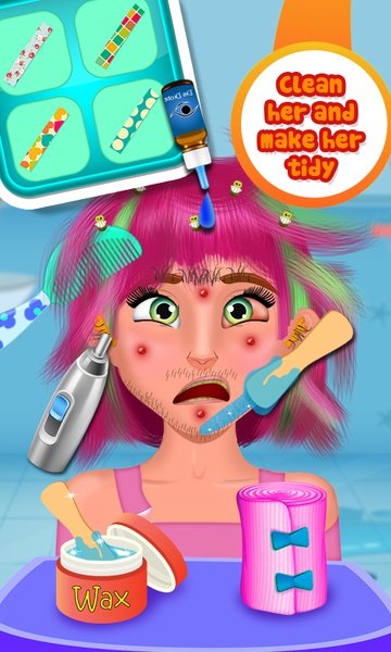 Hairy Salon - Face Makeover - Preview 3