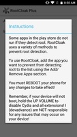 RootCloak Plus screenshot 1