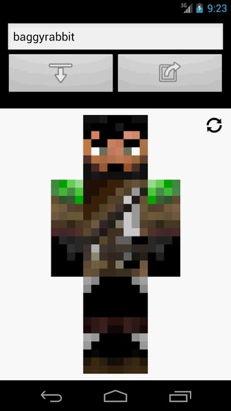 Skin Widget for Minecraft - Preview 4