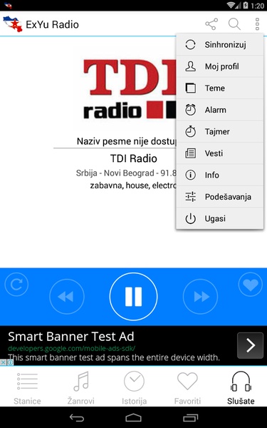ExYu Radio - Preview 1