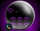 Neon Purple Contacts & Dialer screenshot 1