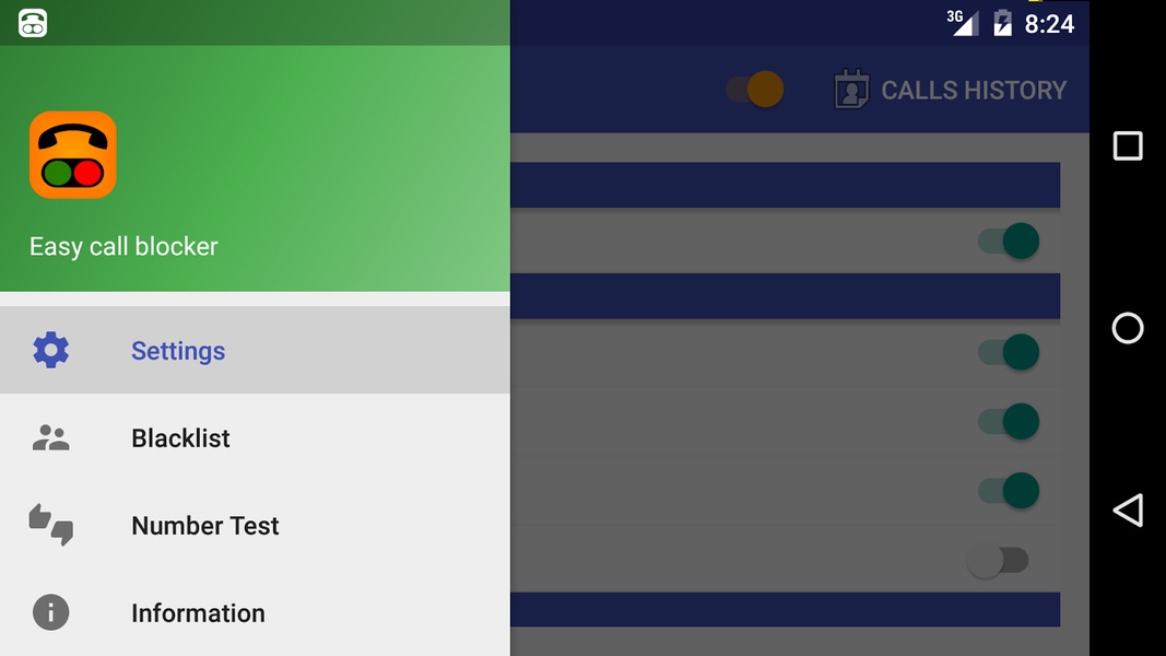 Easy call blocker - Preview 6