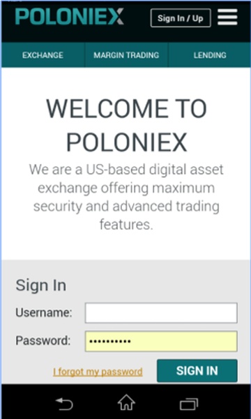 Poloniex Exchange - Preview 3