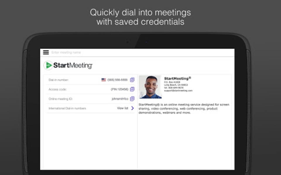 StartMeeting - Preview 4
