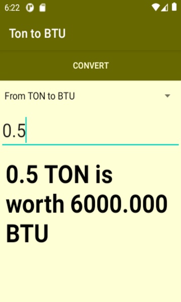 Ton to BTU converter - Preview 4