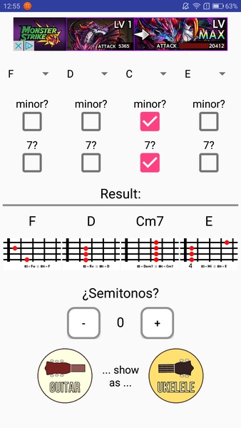 Chords Transposer Free - Preview 4