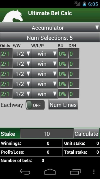 Bet Calc (Ads) - Preview 6