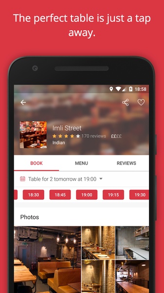 OpenTable UK - Preview 5