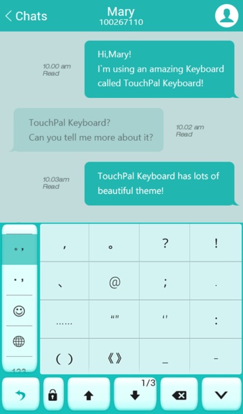 Baymax Big Hero TouchPal Theme - Preview 3