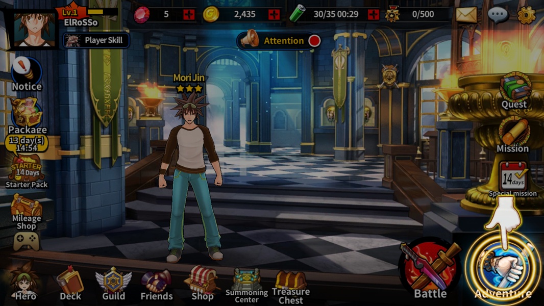 RPG Title The God of HighSchool of Asia is available for Android in  Selected Regions