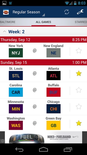 Football Schedule - Preview 6