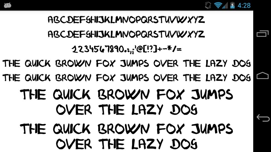 Free Fonts 50 Pack 25 - Preview 3
