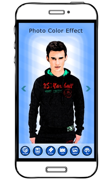 Men Sweatshirt Photo Montage - Preview 1