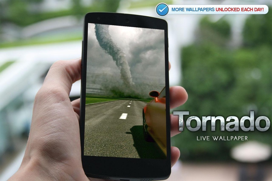 Tornado Live Wallpaper - Preview 1