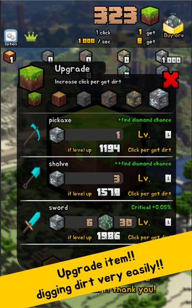 MineClickft - Preview 4