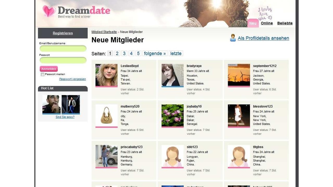 MyFace24 Online Dating App - Preview 2