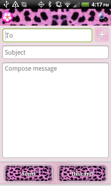 Pink Cheetah Theme - Preview 2