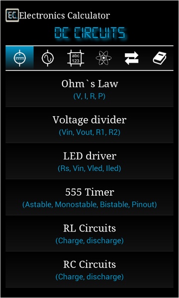 Electronics Calculator - Preview 11