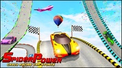 Spider Power Car Games Stunts screenshot 4