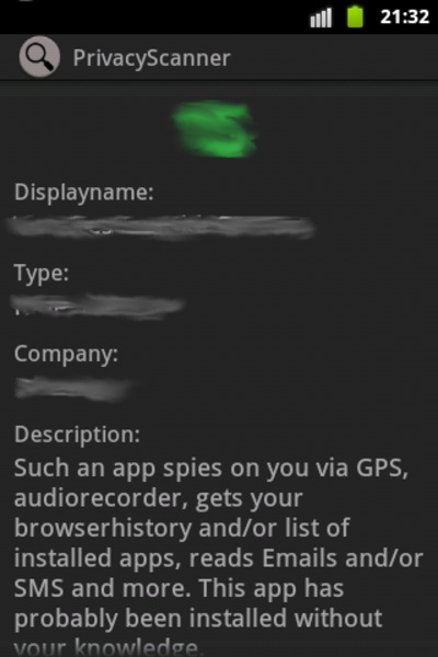 PrivacyScanner - Preview 2