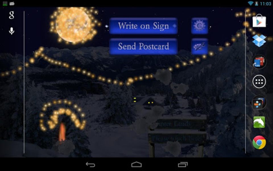 Winter Snow Live Wallpaper - Preview 5