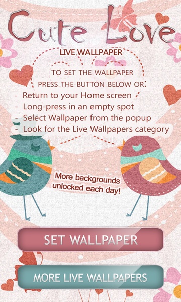 Cute Love Live Wallpaper - Preview 8
