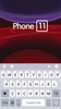 Red Phone 11 Theme screenshot 1