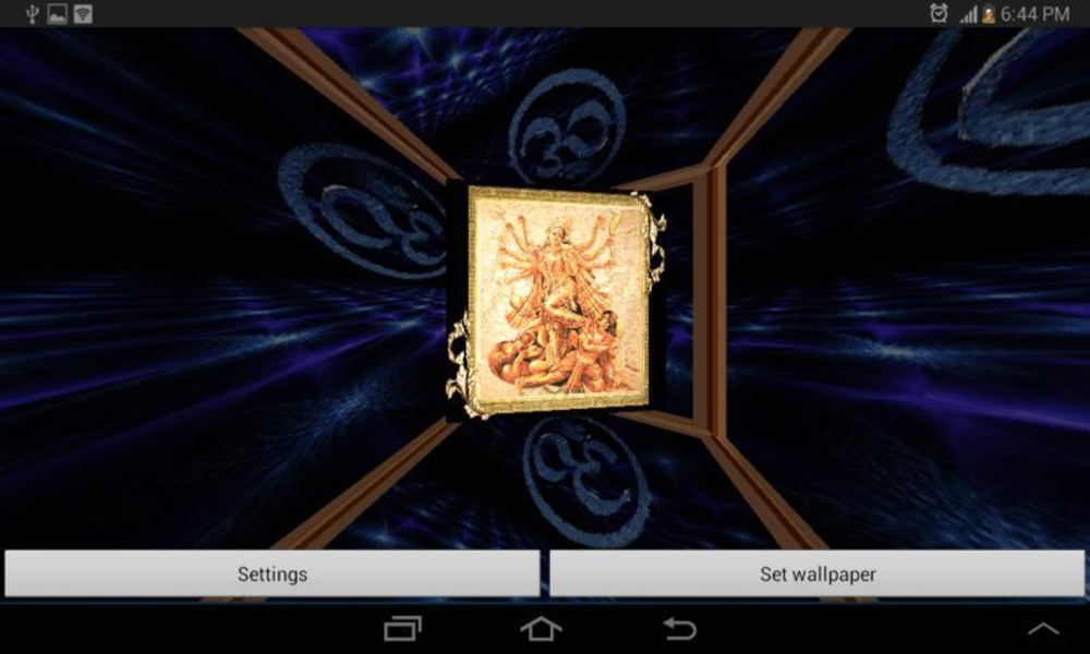 3D Maa Durga LWP - Preview 2