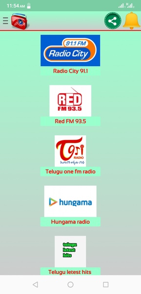 Telugu FM radio stations - Preview 3