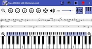 Piano MIDI Bluetooth USB screenshot 8