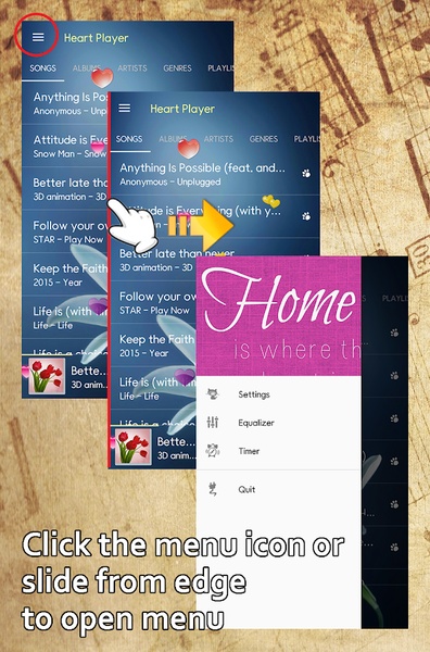 Heart Music Player - Preview 7