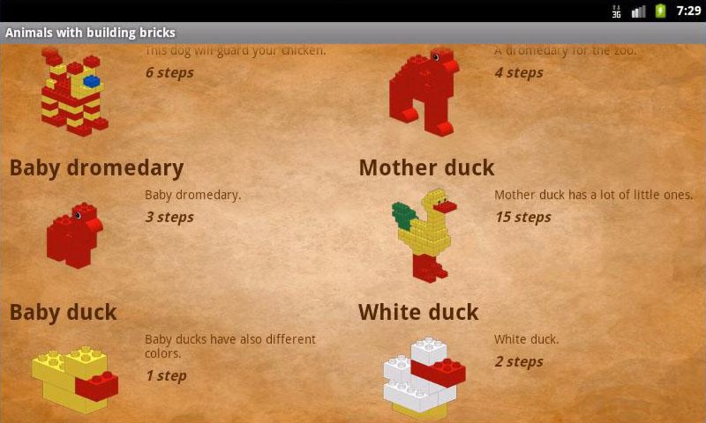 Animals with building bricks - Preview 9