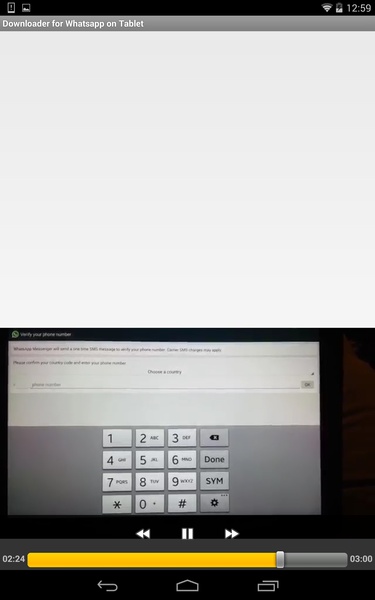 Download Whatsapp on Tablet - Preview 1