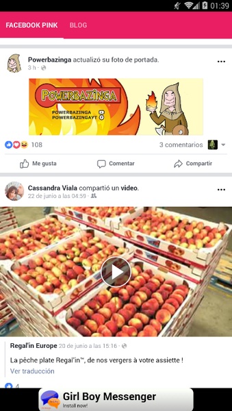 Facebook Pink - Preview 3
