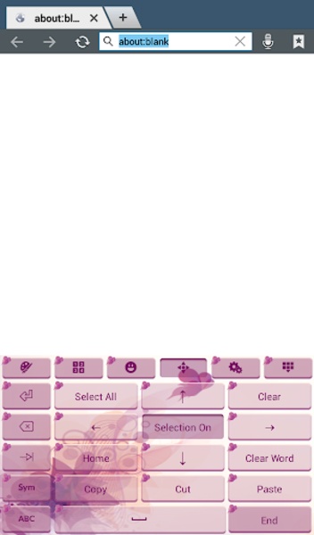 Butterfly Keyboard Theme - Preview 2