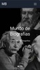 Mundo de Biografias screenshot 1