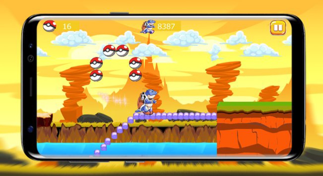 Blastoise Adventure Run game - Preview 1