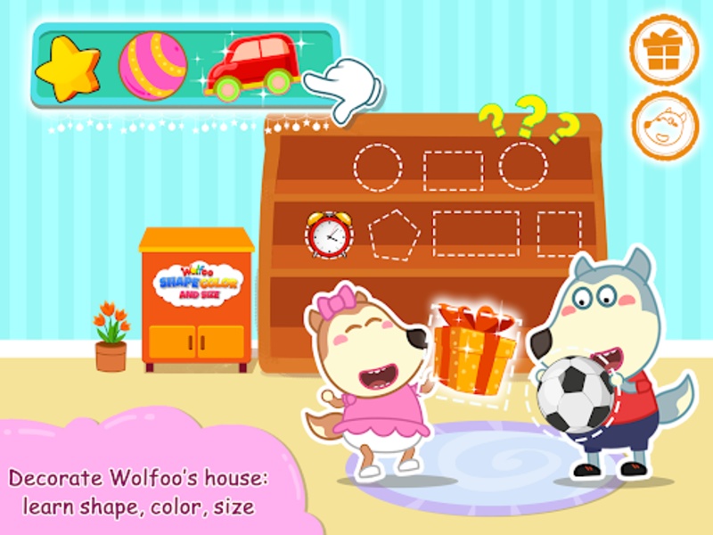 Wolfoo Shape Color and Size - Preview 3