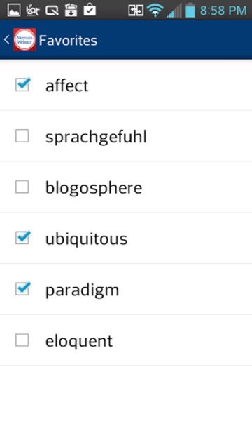 Merriam-Webster Dictionary - Preview 2