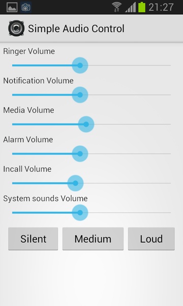 Simple Audio Control - Preview 2