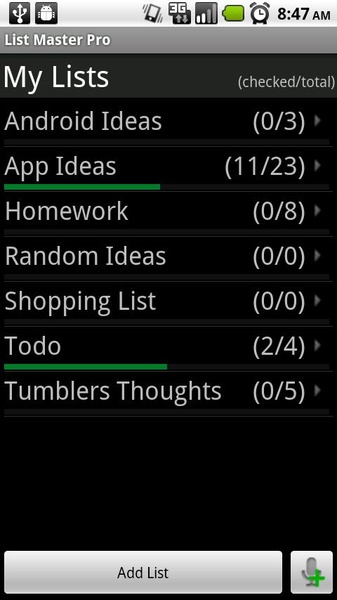 List Master - Preview 2