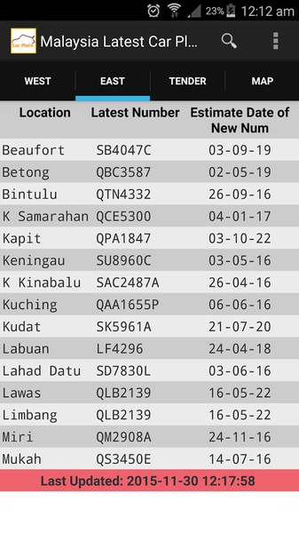 Malaysia Latest Car Plate Number - Preview 9