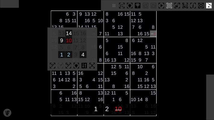 Sudoku 16 Screenshot